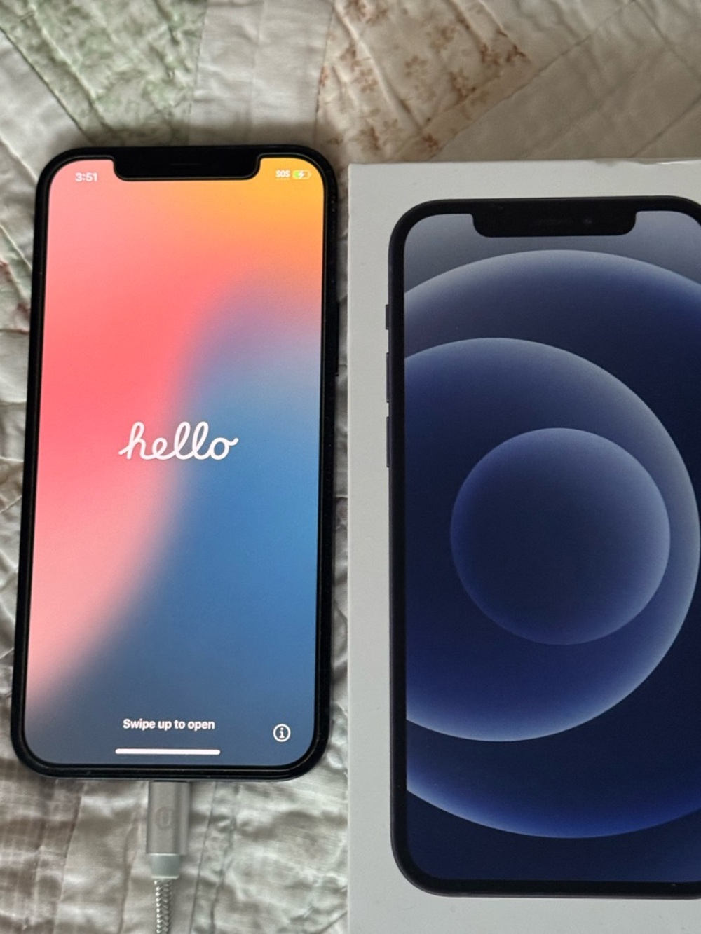 iPhone 12 64GB Black – Clean IMEI – No iCloud Lock – Ready to Activate